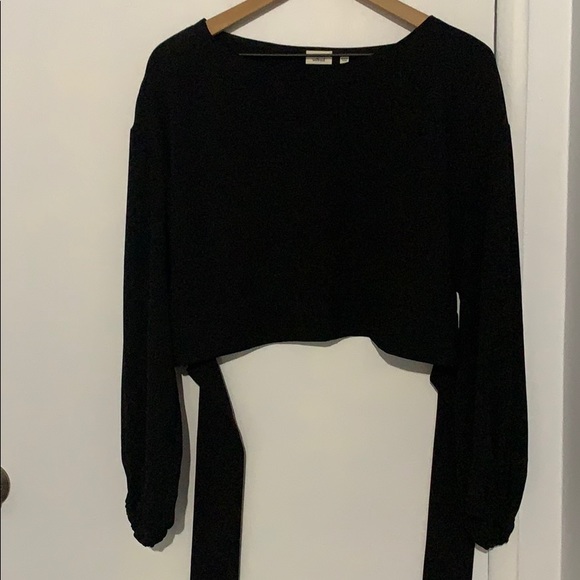 Aritzia black Wilfred Antonin blouse - Picture 8 of 16